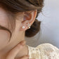 🌸 50 % RABATT! 💎 Flower & Pearl Dream Earrings – Drömörhängen med blomma och pärla – Delikata, eleganta och perfekta som present till festliga tillfällen ✨