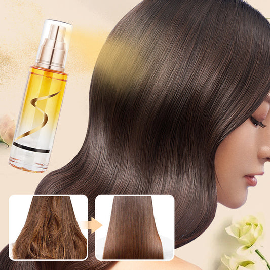 🔥🎁Nyhet 50 % RABATT🔥Håroljeserum Spray | Frissbekämpning & Glansigt Hår | Perfekt Present Till Henne 60ml