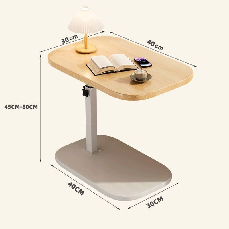 🛋️🪑Verstelbare C-vormige bijzettafel met 360° draaibaar blad