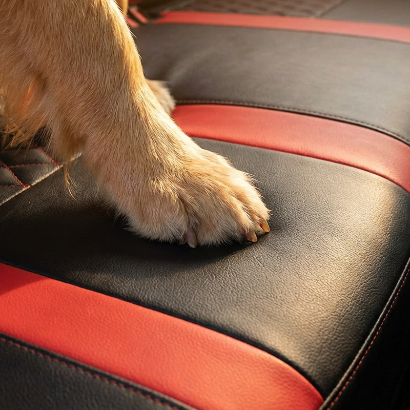 🚗✨9-delige set lederen autostoelhoezen – universele pasvorm, ademend en gemakkelijk schoon te maken voor een perfect interieur