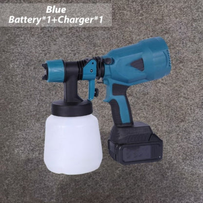 🎨 50% RABATT 🔋 | Högtrycks Sladdlös Färgspruta – 5 Munstycken & Kraftfull Motor