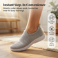26 nya modeller 🔥 Andningsbara mesh-sneakers för damer 👟 Inga skosnören – smidigt att ta på sig