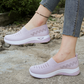 26 nya modeller 🔥 Andningsbara mesh-sneakers för damer 👟 Inga skosnören – smidigt att ta på sig