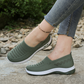 26 nya modeller 🔥 Andningsbara mesh-sneakers för damer 👟 Inga skosnören – smidigt att ta på sig