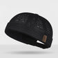 🧢 50% RABATT NU! 🌬️ Lättvikt Andningsbar Mesh Brimless Cap – Retro Docker Style, Justerbar & Ultralätt – Sval Komfort ✨
