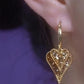 💖 50% RABATT NU! ✨ Eleganta Glänsande Hjärta Hoopörhängen – Dubbla Lager & Kristaller – Lyxigt Guld & Micro-Inläggning 💕
