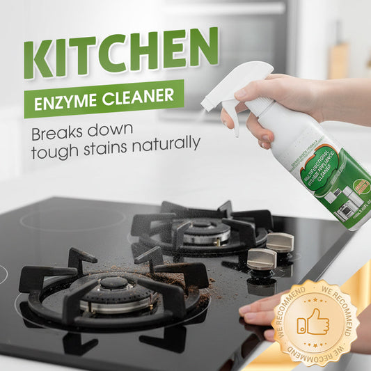🧴 KÖP 2 FÅ 1 GRATIS! 🔥Mångsidig Enzymrengöringsmedel för Skum – Kraftfull, Fettlösande & Perfekt För Kök