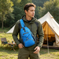 🎒 50% RABATT! 🔥 Sling-Väska för Män för Utomhusbruk – Lätt Nylon, RFID-Skydd & Ideal För Vandring, Resor & Dagliga Ärenden 🧳