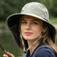 🧢 50% RABATT NU! 🌞 Unisex Vikbar Bucket Hat – UPF 50+ Sol Skydd & Andningsbar – Justerbar & Packbar för Utomhus 🏕️