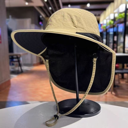 🧢 50% RABATT NU! 🌞 Unisex Vikbar Bucket Hat – UPF 50+ Sol Skydd & Andningsbar – Justerbar & Packbar för Utomhus 🏕️
