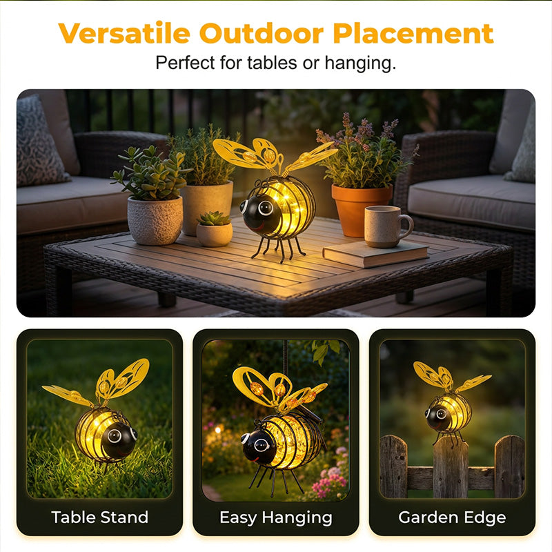 ⏰🔥TIJDELIJK 50% KORTING!🔥50K+ VERKOCHT! Zonne-energie hangende bijenlamp🌞🌜