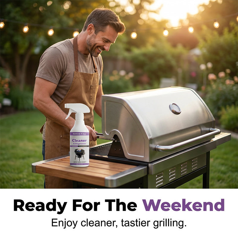 💥【LIMITED TIME 50% OFF】🔥 Ultieme Grillreiniger | Lost Vet & Koolstof Op | Geen Schrobben | 120ml | Voor Gas/Houtskool/Pellet